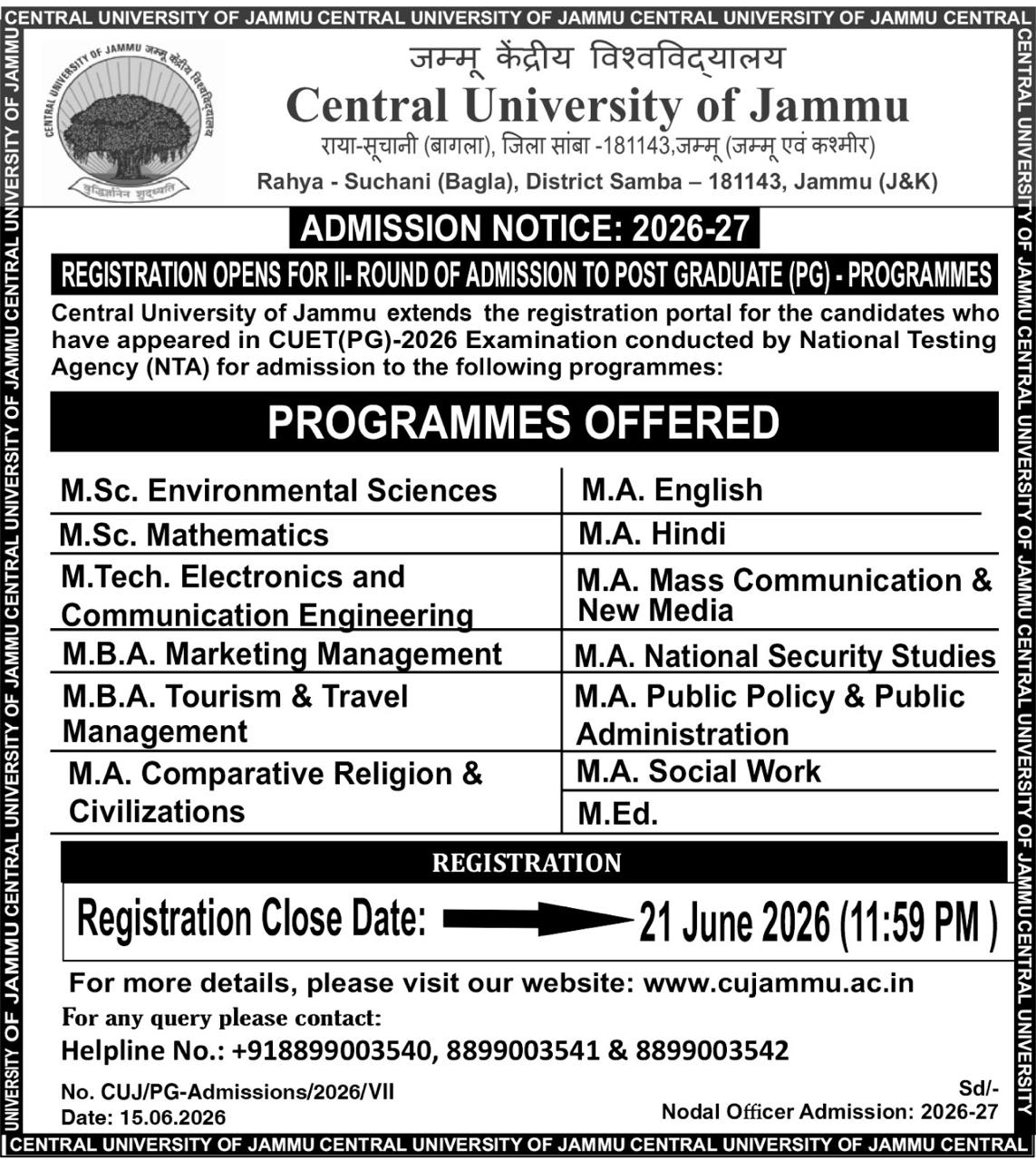 PG Admissions